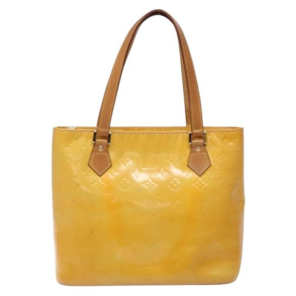 LOUIS VUITTON Monogram Vernis Houston Hand Bag Gris M91053 - Picture 13 of 16